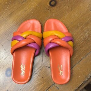 Seychelles Women's Multicolor Slide Sandals